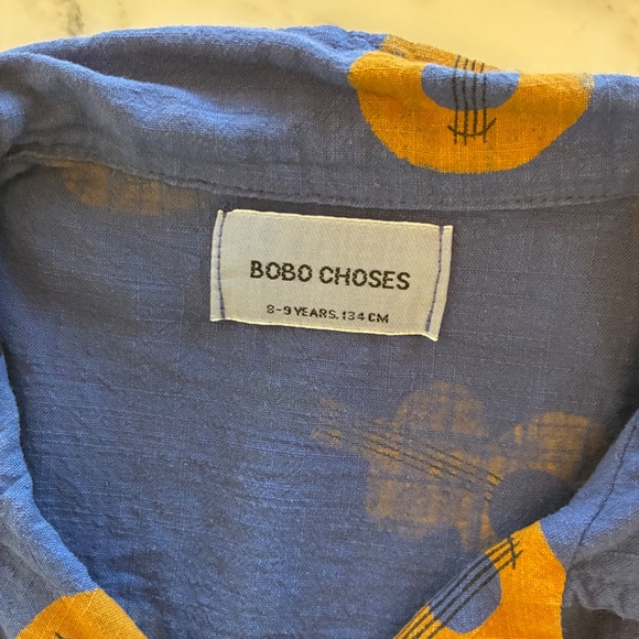 Bobo Choses Guitar Print Kids Shirt - Picture 5 of 5